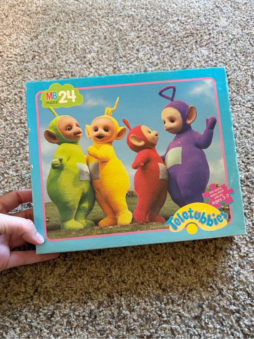 Teletubbies Kids Puzzle - Multicolor (MB)